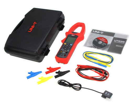 UT233, 1000A AC, токоизмерительные клещи+ваттметр, с функцией мультиметра