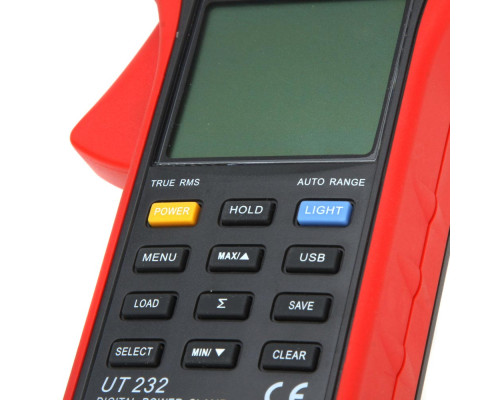 UT233, 1000A AC, токоизмерительные клещи+ваттметр, с функцией мультиметра