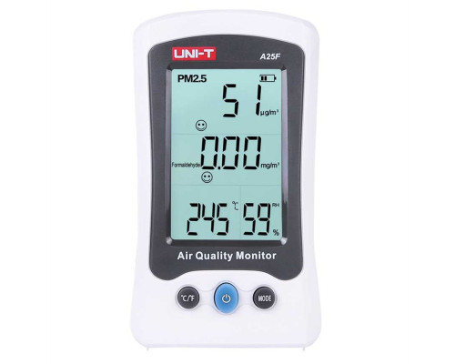 A25F анализатор концентрации формальдегида, мелкодисперсных частиц и пыли