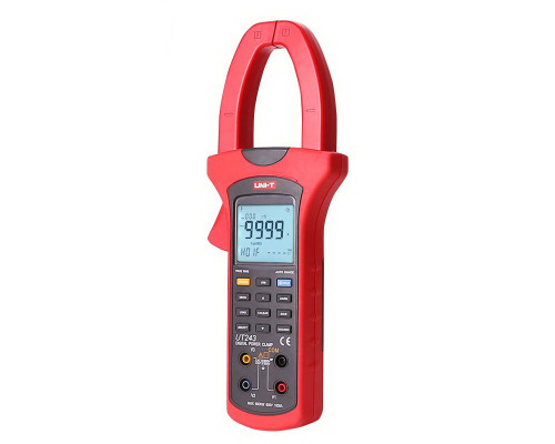 UT243, 1000A AC, струмовимірювальні кліщі з функцією вимірювача потужності та енергії