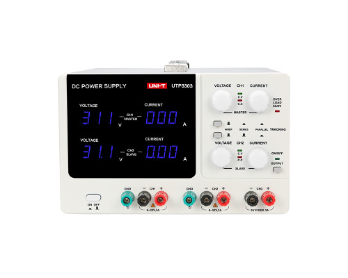 UTP3303 блок питания Uni-Trend, 3 канала - 2х(0-32В/3А), 1х(5В/3А)