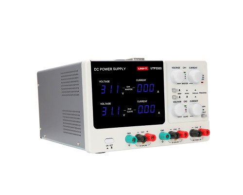 UTP3303 блок живлення Uni-Trend, 3 канали - 2х(0-32В/3А), 1х(5В/3А)