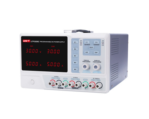 UTP3303C программируемый блок питания Uni-Trend, 3 канала - 2х(0-30В/3А), 1х(5В/3А)