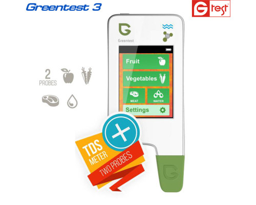 Greentest 3 аналізатор нітратів у продуктах харчування та жорсткості води