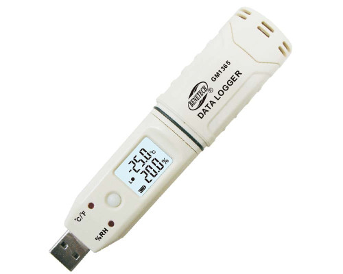 GM1365 регистратор температуры и влажности