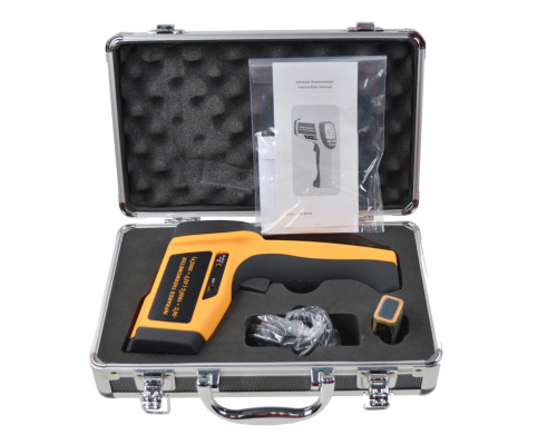 GM1651 пирометр инфракрасный от -30ºC до 1650ºC, оптическое разрешение 50:1