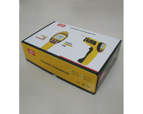 GM1850 пирометр от 200ºC до 1850ºC, оптическое разрешение 80:1