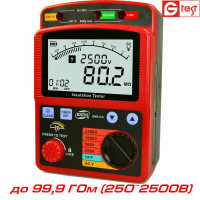 GM3123 мегаомметр, вимірювач опору ізоляції