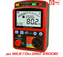 GM3123 мегаомметр, измеритель сопротивления изоляции