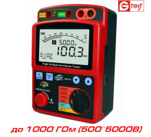 GM3125 мегаомметр, измеритель сопротивления изоляции