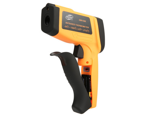 GM1500 пирометр инфракрасный от -30ºC до 1500ºC, оптическое разрешение 50:1