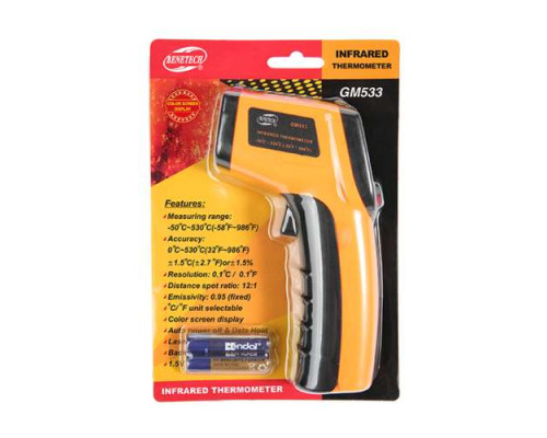 GM533 пірометр до 530 ºC