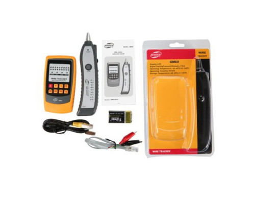 GM60 кабельный тестер, трассоискатель