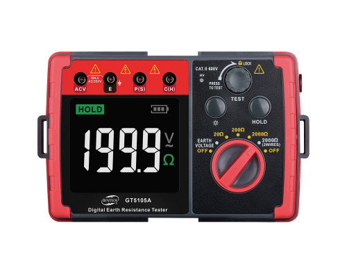 GT5105A измеритель сопротивления заземления до 2000 Ом
