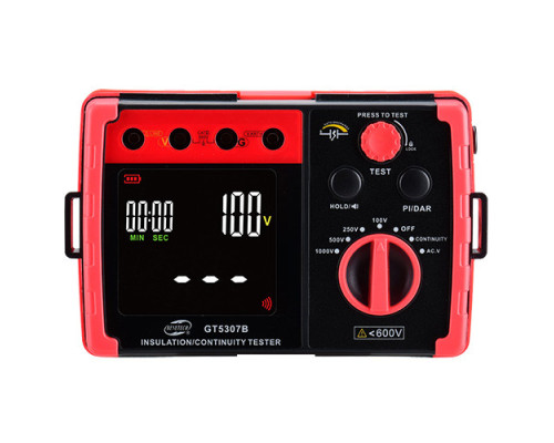 GT5307A мегаомметр, тестер сопротивления изоляции