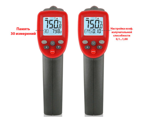 WT700 пирометр до 750ºC