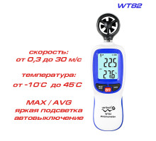WT82 анемометр