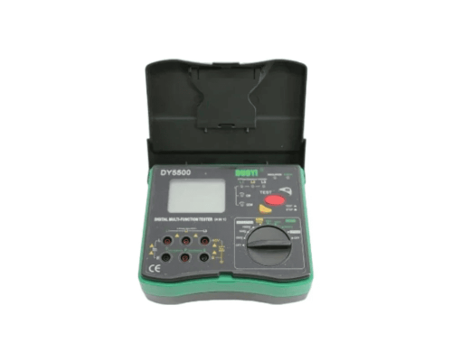 DUOYI DY5500 4 в 1 Цифровой Fluke многофункциональный тестер сопротивления, изоляции и заземления 