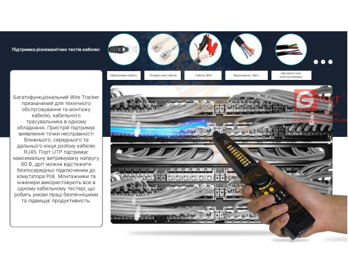 CT66 Трекер проводов
