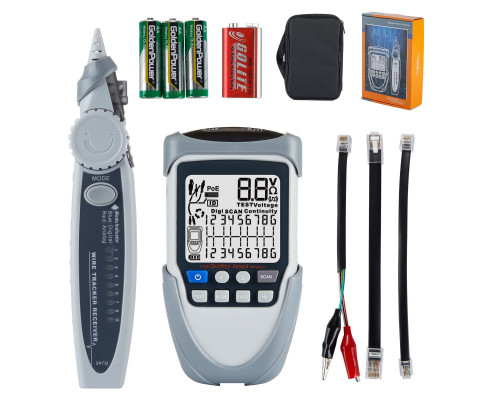 ET612 Тестер-трекер для ЖК-кабеля с функцией PoE