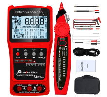 ET628 Тестер-трекер для кабеля с ЖК-дисплеем и VFL