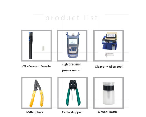 FTTH-K5 Набір інструментів для мережі FTTH