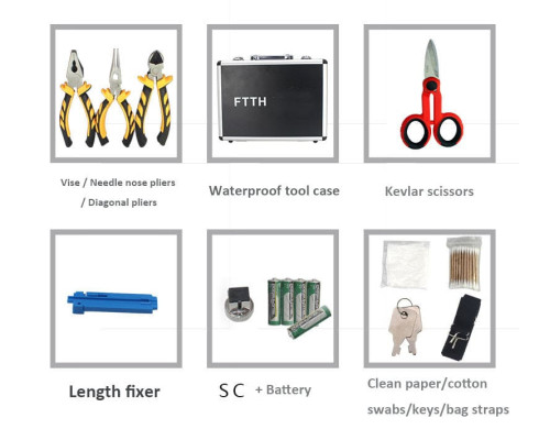 FTTH-K5 Набір інструментів для мережі FTTH