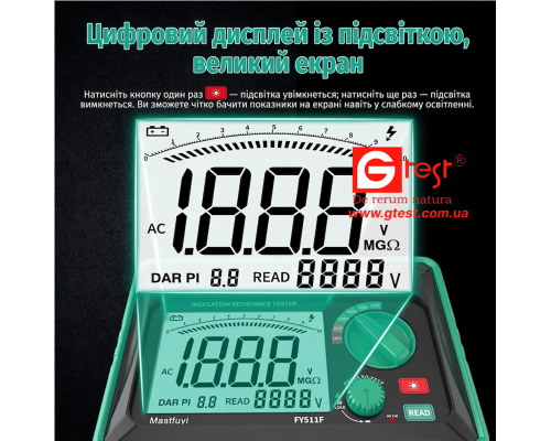 FY511F Цифровой мегаомметр (высокое напряжение)