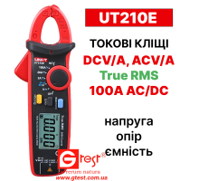 UT210E Мини-клещи DCV/A, ACV/A