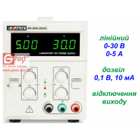 MPS-3005D+ 30 В, 5 А, блок питания линейный одноканальный