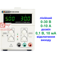 MPS-3010D+ 30 В, 10 А, блок питания линейный одноканальный