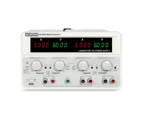MPS-3010H-3 30 В, 10А, трёхканальный источник питания постоянного тока