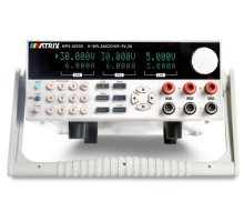 MPS-3033Х  30 В, 3 А, программируемый трёхканальный источник питания постоянного тока