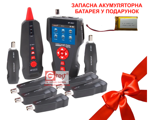 NF-8601W Сетевой тонер с проверкой скорости Ethernet (тест Ping и PoE)