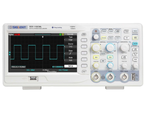SDS1152CML+ осциллограф, 2x150МГц