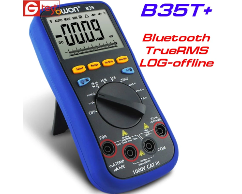 B35T+ мультиметр (Bluetooth, TrueRMS, Offline)