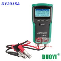 DUOYI DY2015A/DY2015 12 В та 24 В Тестер автомобільної акумуляторної системи
