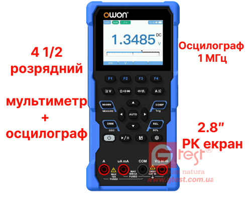 HDS120 OWON Осциллограф-мультиметр
