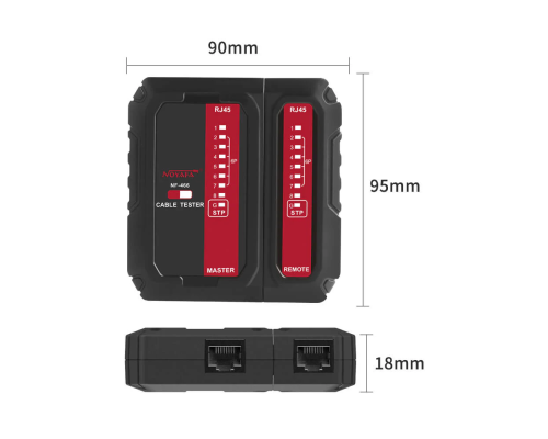 NF-466 Тестер кабеля Ethernet