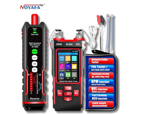 NF-8504 Тестер кабеля PoE 