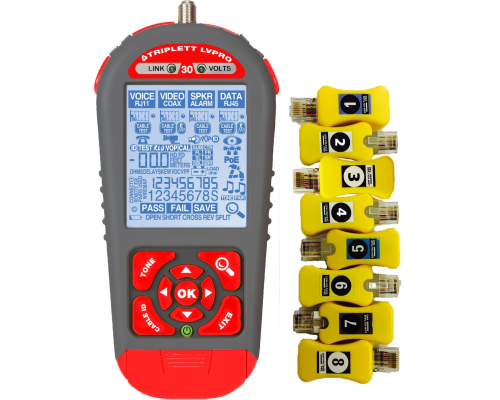 LVPRO30SR Багатофункціональний комплект тестера кабелів/мереж Low Voltage Pro з пультами