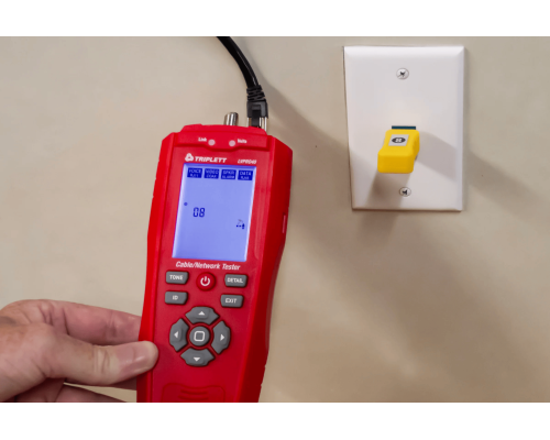 LVPRO40 10Gb багатофункціональний низьковольтний кабельний/мережевий тестер