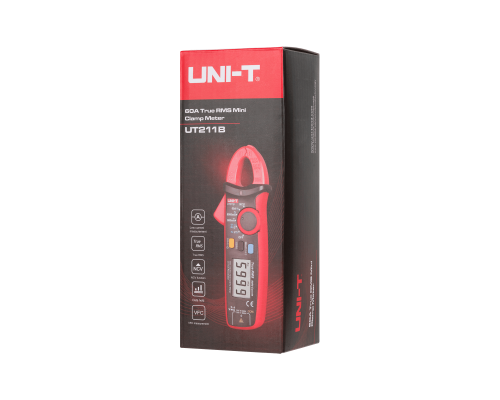 UT211B Токовые клещи AC/DC, DCV/A, ACV/A