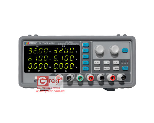 Модельный ряд MPS-3260 ИСТОЧНИК ПИТАНИЯ ПОСТОЯННОГО ТОКА