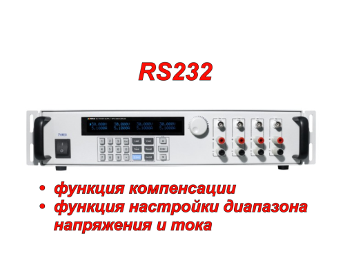 MFP-2000 4-канальне програмоване джерело живлення постійного струму