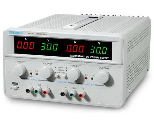 MPS-3010L-2 30 В, 10 А, блок питания линейный двухканальный