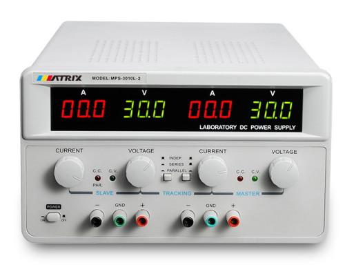 MPS-3010L-2 30 В, 10 А, блок питания линейный двухканальный