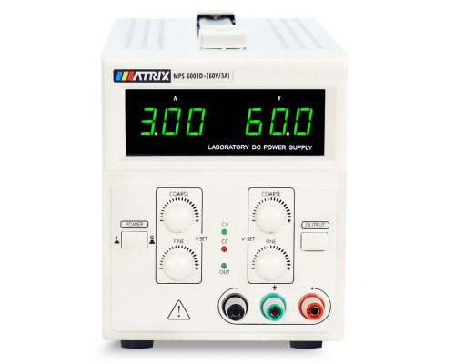 MPS-6003D+ 60 В, 3 А, блок питания линейный одноканальный