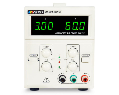 MPS-6003D+ 60 В, 3 А, блок питания линейный одноканальный