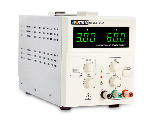 MPS-6003D+ 60 В, 3 А, блок питания линейный одноканальный
